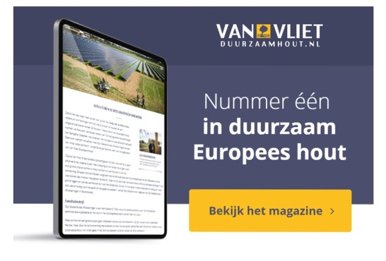 Gemaakte banner voor Duurzaamhout.nl.